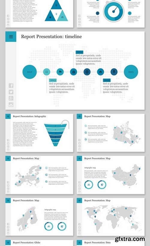 GraphicRiver - Report PowerPoint 14343336