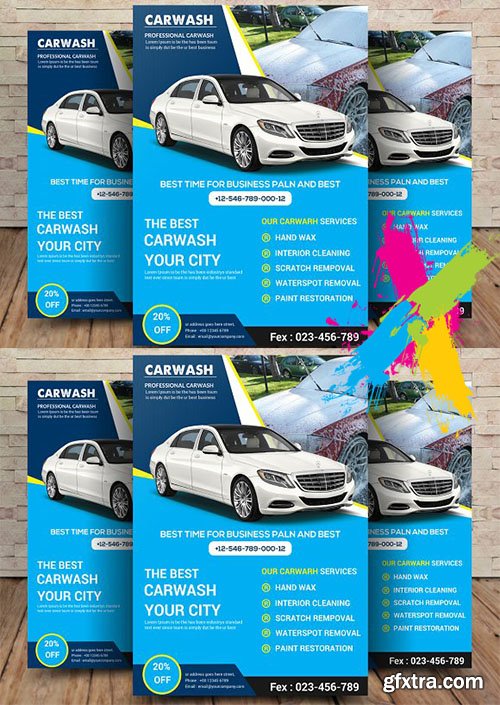 CreativeMarket - Car Business Flyer 2129675