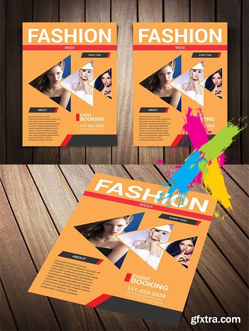 CreativeMarket - Fashion Week Flyer 2129587