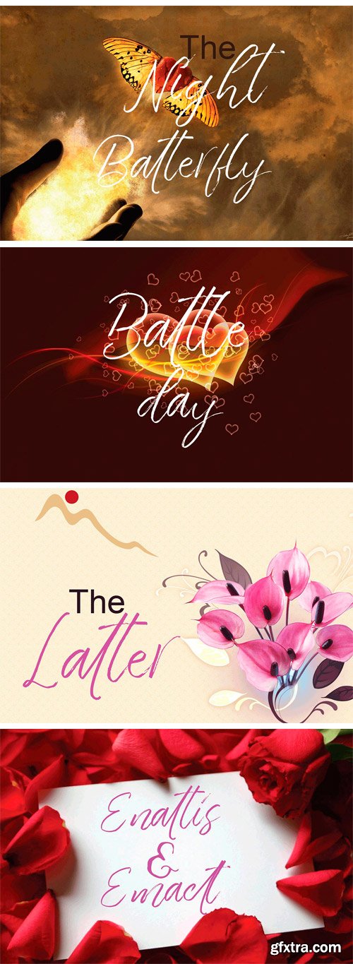 CM - Battle Day Brush Font Trio 2112649