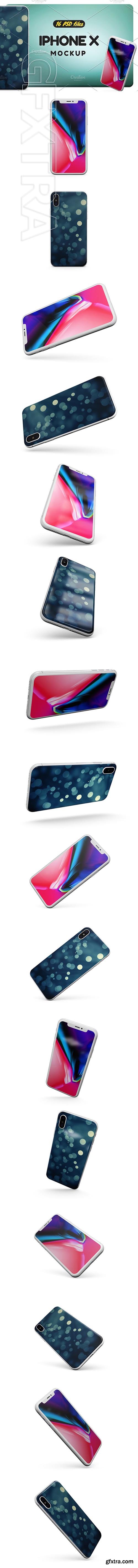 CreativeMarket - Apple iPhone X vol.2 2133488