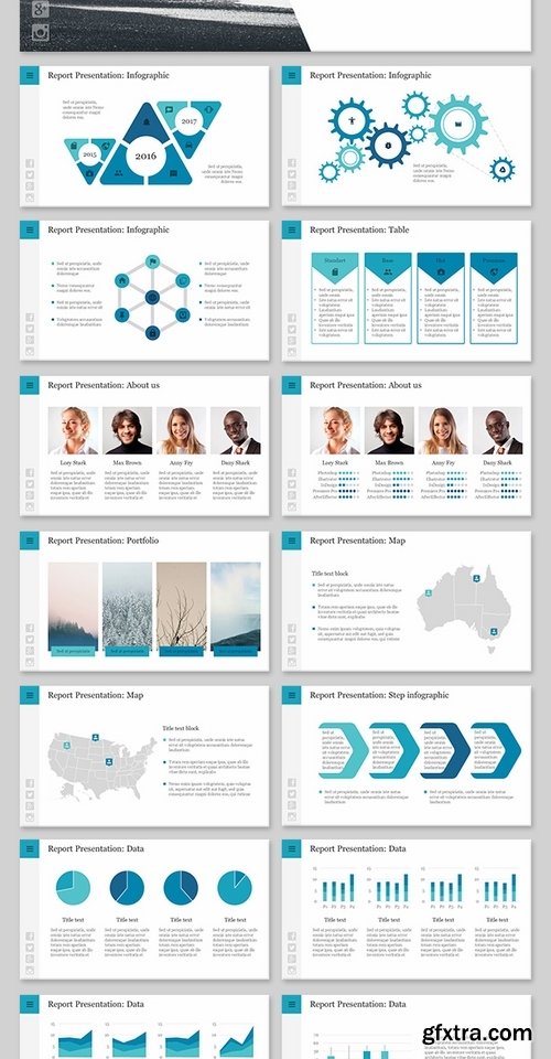 GraphicRiver - Report KeyNote 14552786