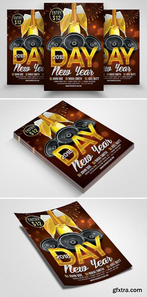 CM - Happy New Year Flyer 2088171