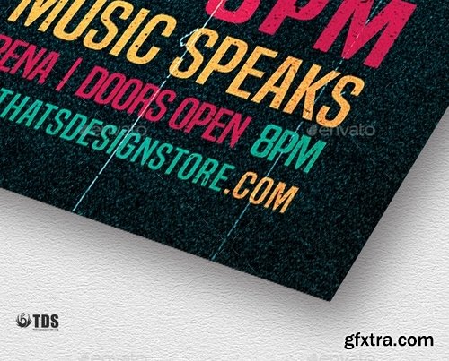 GraphicRiver - Concert Unplugged Flyer Template 17126143