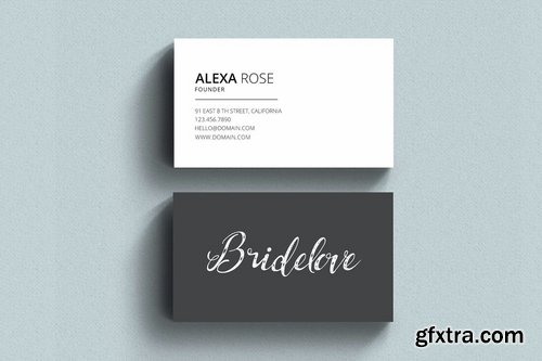 Clean Simple Business Cards