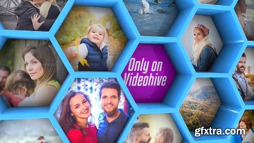 Videohive Mosaic Hexagon Reveal 19740371