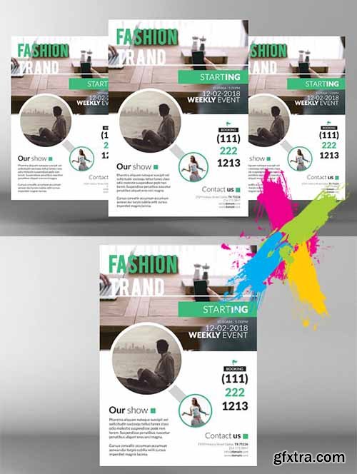 CreativeMarket - Fashion Flyer 2129547