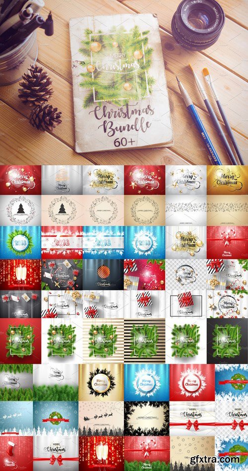 CM - 60+ BIG Discount Christmas Bundle 2115927