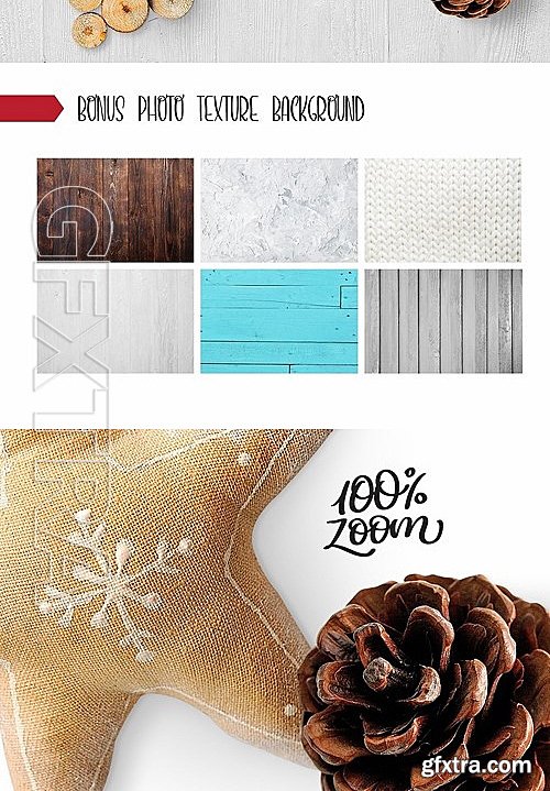 CM - Christmas isolated objects, mock ups 2118904