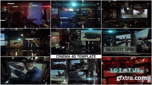 Videohive - Rotatus 3 - Cinema 4D Template - 13576095