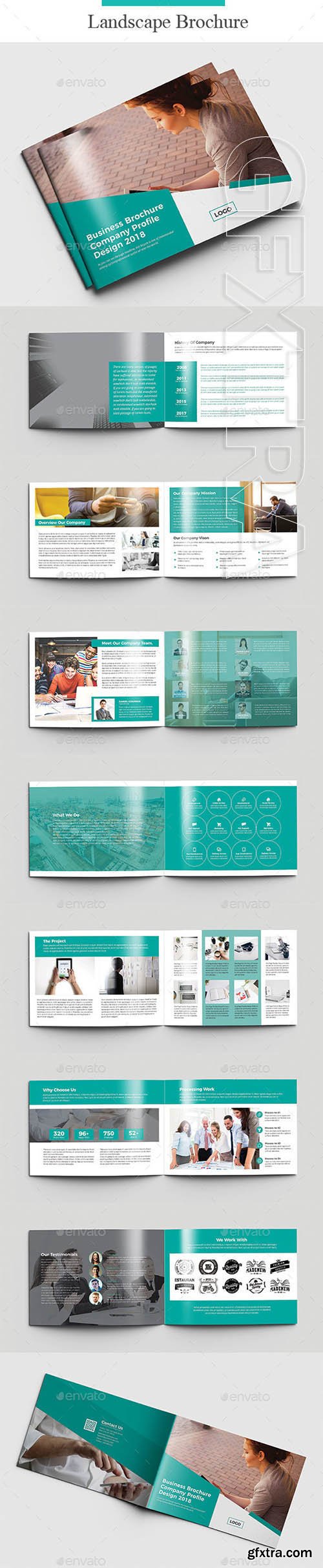 GraphicRiver - Landscape Brochure 21131377