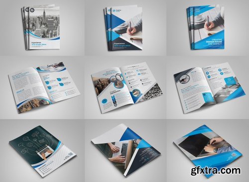 CreativeMarket 10 The Bi-Fold Brochure 2119245