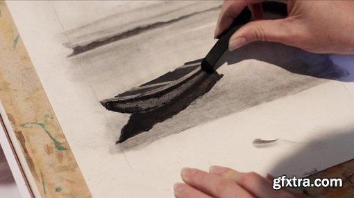 Realistic Charcoal Drawing for Beginners