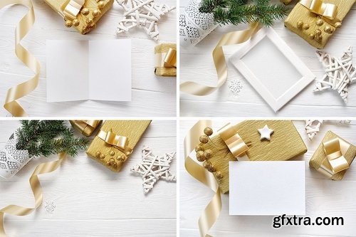 CM - Christmas mock ups with smart object 2135231