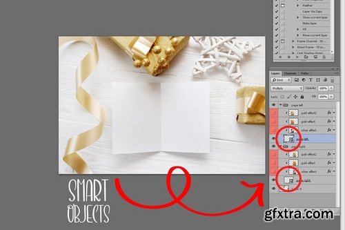 CM - Christmas mock ups with smart object 2135231