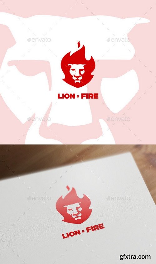 Graphicriver - Lion & Fire 11306707