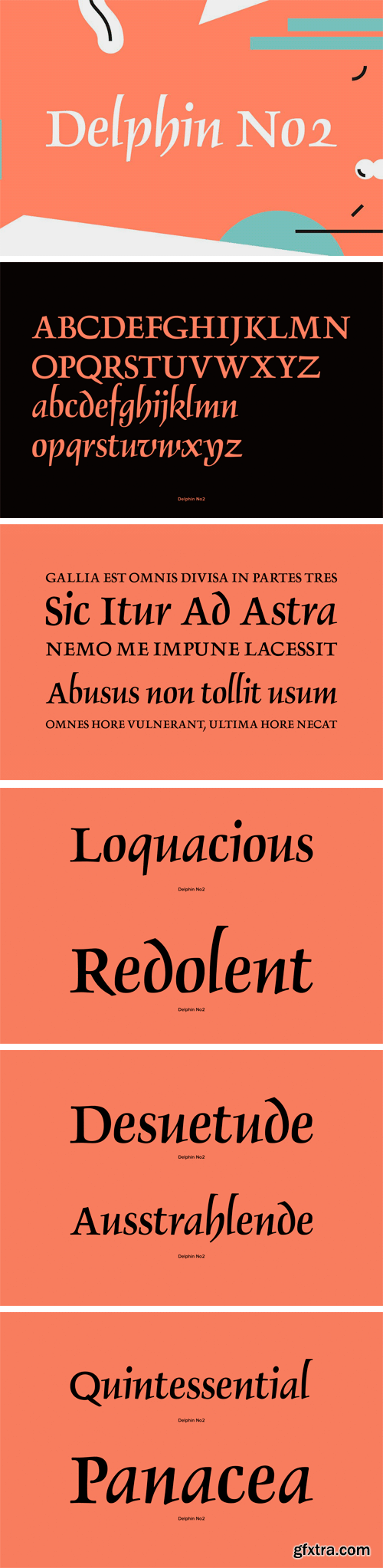 Delphin No 2 Font