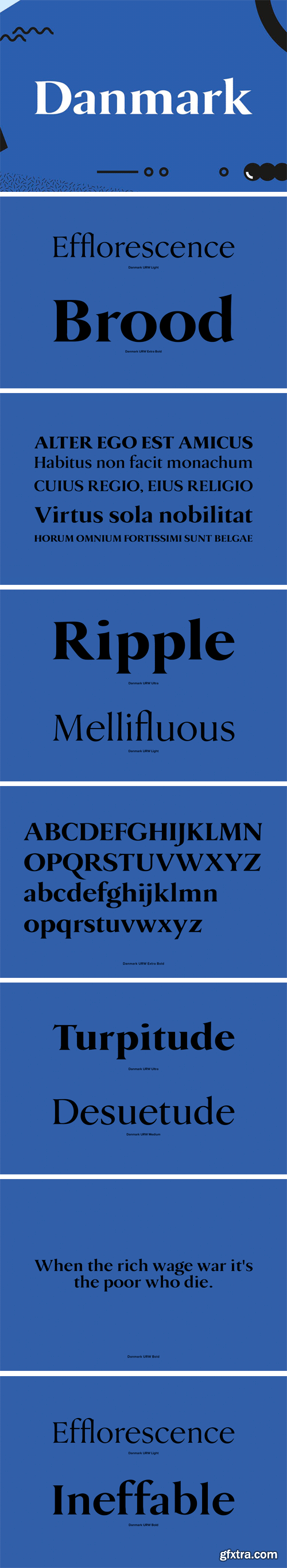 Danmark Font Family