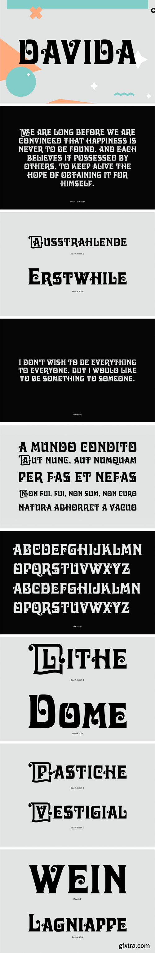 Davida Font Family