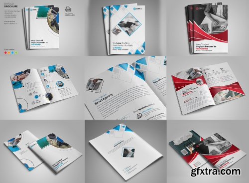 CreativeMarket 12 The Bi-Fold Brochure 2123380