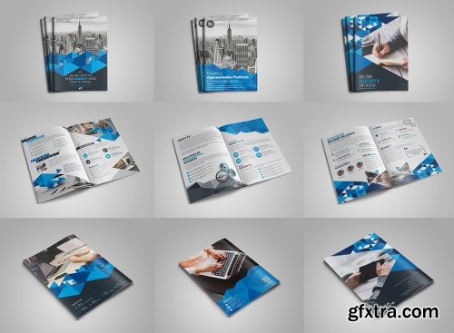 CreativeMarket 12 The Bi-Fold Brochure 2123380