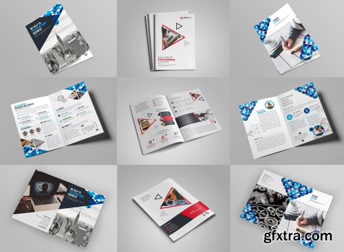 CreativeMarket 12 The Bi-Fold Brochure 2123380