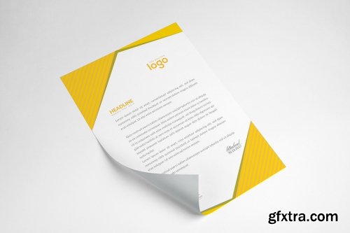 CreativeMarket Letter Head 2074800