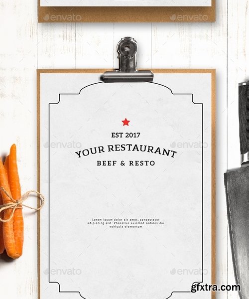 GraphicRiver - Restaurant Menu 21095984