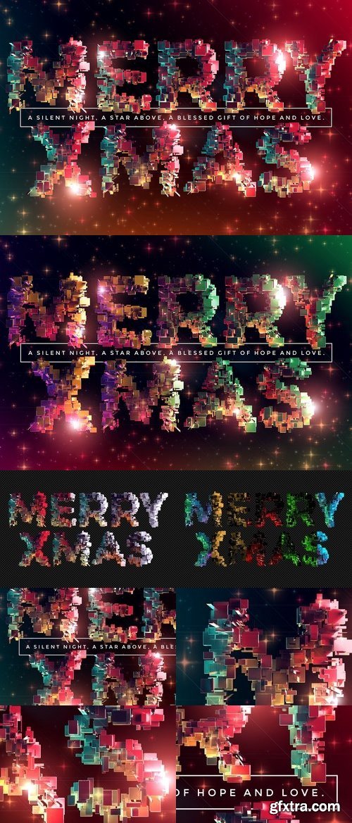 CM - Merry Xmas – Fantastic 3D Type 2108820