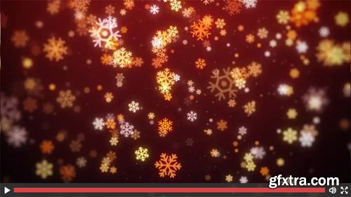 MotionArray - Christmas Snowflakes Background - 53882