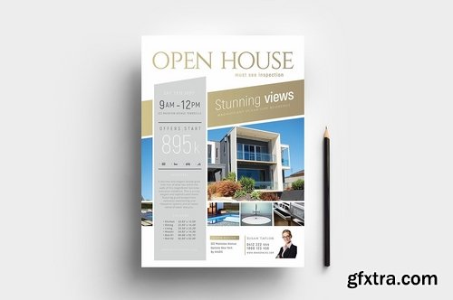 CM - Open House Poster Templates 2132669