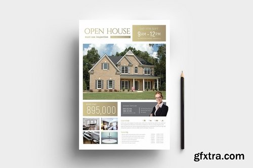 CM - Open House Poster Templates 2132669