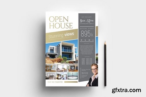 CM - Open House Poster Templates 2132669