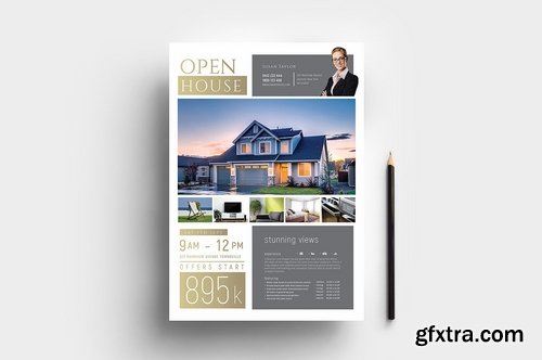 CM - Open House Poster Templates 2132669