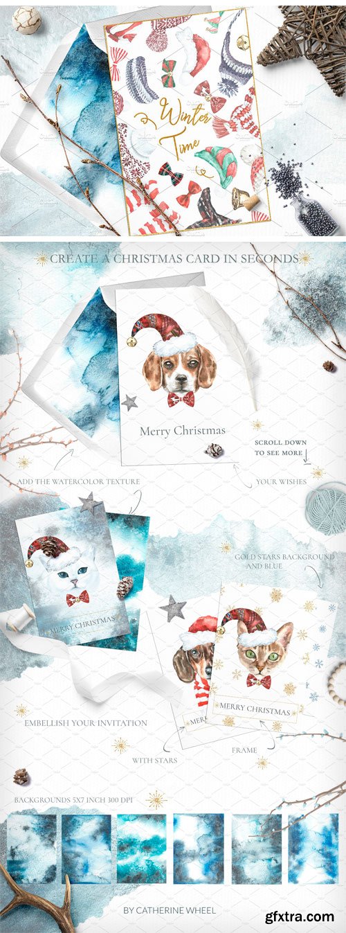 CM - Christmas Clothes. Winter Clipart 2064262