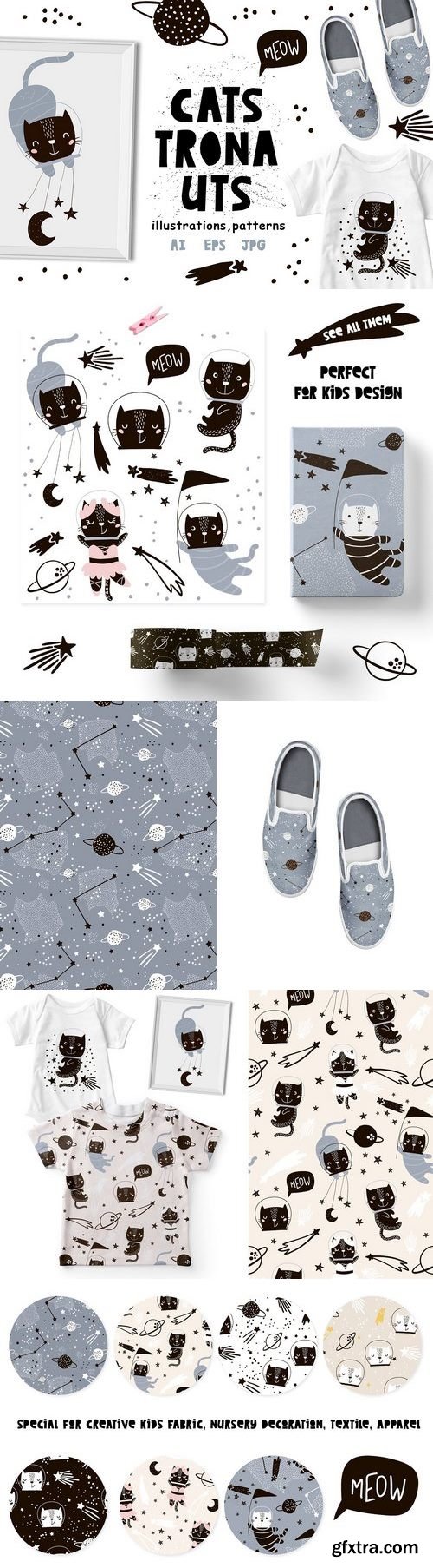 CM - CATStronauts cute graphic kit 1920713