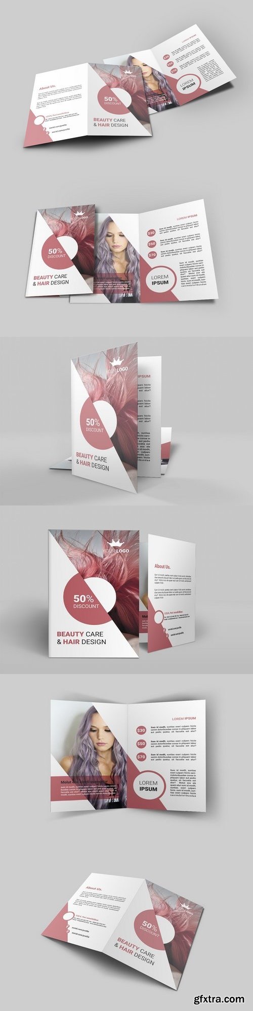 CM - Hair Style Bi-Fold Brochure 1930623