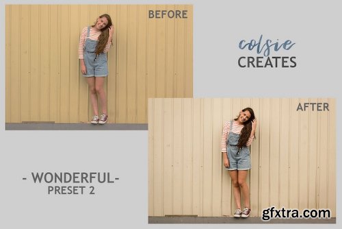 CreativeMarket WONDERFUL - 5 Lightroom Presets 2104526