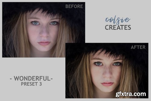 CreativeMarket WONDERFUL - 5 Lightroom Presets 2104526