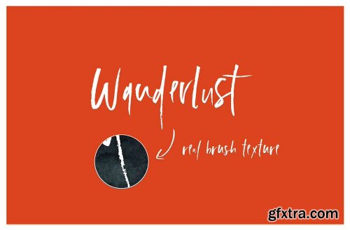 CreativeMarket Wanderlust Font Set 2123942