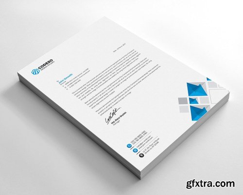 CreativeMarket Letterhead 2073123