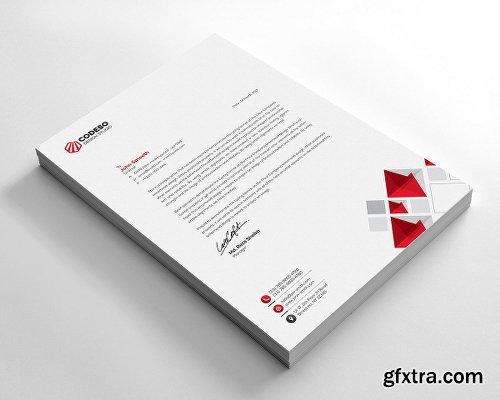 CreativeMarket Letterhead 2073123