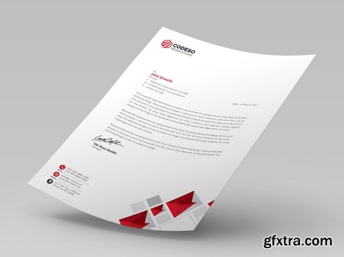 CreativeMarket Letterhead 2073123