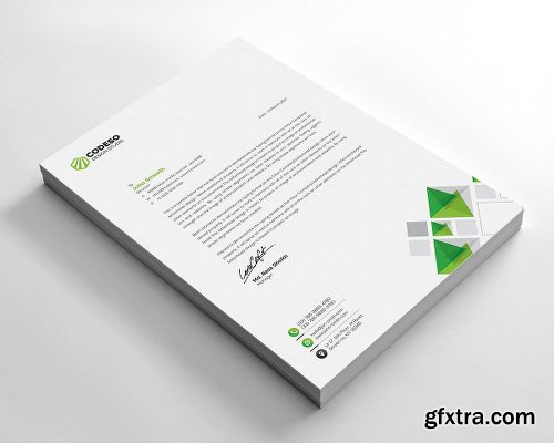 CreativeMarket Letterhead 2073123