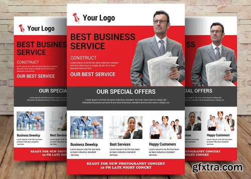 CreativeMarket Business Flyer Template 2014189