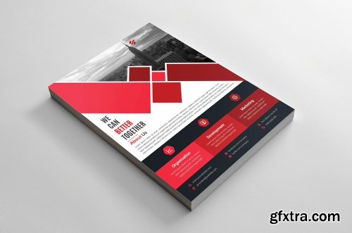 CreativeMarket Corporate Flyer 2076203