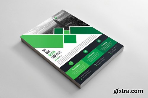 CreativeMarket Corporate Flyer 2076203