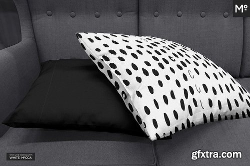 CreativeMarket Lumbar Pillow On Sofa Mock-Ups Set 2043839