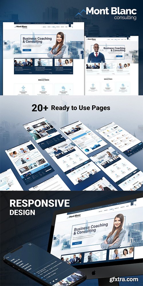 Mont Blank v1.0 - Business Coaching &amp; Consulting HTML Theme - CM 2113196