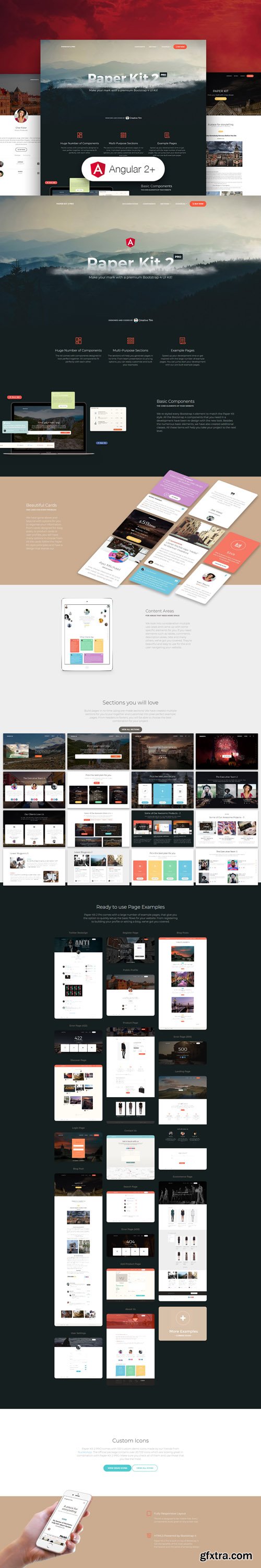 Creative-Tim - Paper Kit 2 PRO Angular v2.1.0